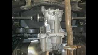 ix35  Hyundai Tucson 4WD 2014 Facelift Differential and Gearbox [upl. by Noitna]