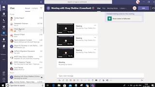 How to access your Meeting Recordings and Transcript [upl. by Enelyar]