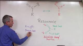 Resonancestabilized anions Carboxylic Acids [upl. by Kcirre]