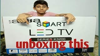 Unboxingll aiwa smart TV 32 inches [upl. by Egidio]