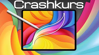 Crashkurs für Anfänger  Procreate Tutorial Deutsch [upl. by Malan]