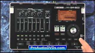 Boss BR800 Punching In Review Demonstration Roland [upl. by Coco]