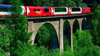 Glacier Express St Moritz to Zermatt [upl. by Ralleigh]