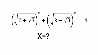 A nice radical exponential equationmath [upl. by Eimmis]