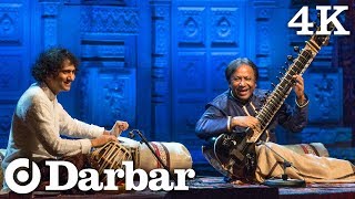 Divine Layakari  Raag Yaman  Ustad Shahid Parvez amp Ojas Adhiya  Music of India [upl. by Boaten]