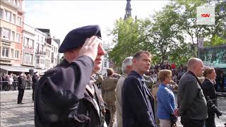 Kortrijk herdenkt 75ste verjaardag van de bevrijding op 6 september 1944 [upl. by Thorlie]