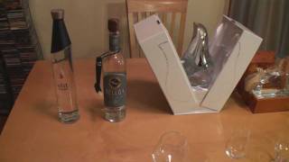 UltraPremium Vodka Taste Test  Part 1 The Five Contenders [upl. by Nhguavahs877]