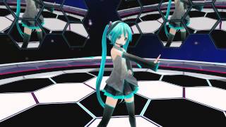 MMD  Vocaloid Caramelldansen Japanese Version  Hatsune Miku [upl. by Einial]