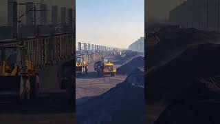 Coal train loading process Good tools and machinery make work easy [upl. by Pompea293]