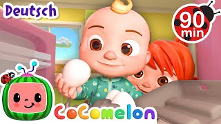 Humpty Dumpty  CoComelon  JJs Animal Time Deutsch  Cartoons und Kinderlieder [upl. by Kaine]