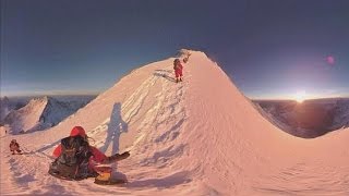 Le mont Everest filmé à 360° [upl. by Wahl]