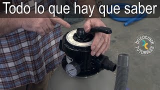 Instalación y uso de bomba y filtro piscina Bricocrack [upl. by Ledba]