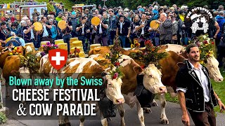 🇨🇭 Not Your Average Swiss Tour Cheese Festival amp Cow Parade  SIGRISWIL SWITZERLAND🇨🇭 [upl. by Prescott695]