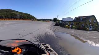 ATV Ride from Whitbourne to Argentia [upl. by Ardnaeel]