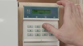 How to RESET Scantronic 9651 alarm after power cut [upl. by Halford]