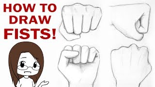 How to Draw a Fist 4 Ways [upl. by Erdei]