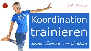 ☝️18 min KoordinationsTraining  ohne Geräte im Stehen [upl. by Azelea161]