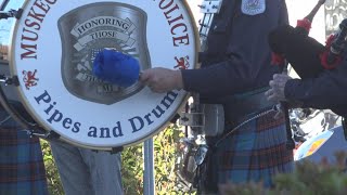 Muskegon Countys Peace Officer Memorial Day returns to Hall of Justice [upl. by Greenman]