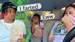 FARTING DURING MUKBANG TO SEE THEIR REACTION TACO BELL [upl. by Latricia]