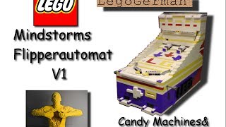 LEGO  Pinball Machine V1 AWESOME [upl. by Tristram592]