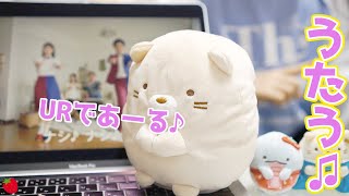 UR賃貸住宅 URであーる CM を すみっコぐらしのねこ歌ってみた♪ CMソング【のんびりまねっコ】吉岡里帆・千葉雄大 [upl. by Rawdan]