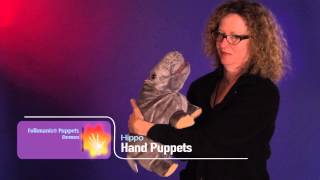 Folkmanis® Hippo Puppet Demo  Retired [upl. by Eivi963]