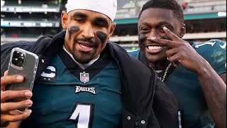 Eagles AJ Brown “Stunned” Over Jalen Hurts Relationship Story • Brandon Graham quotMisspoke” [upl. by Alva841]