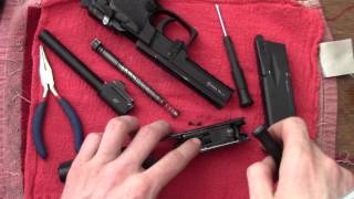 Sig Sauer P226 XFive BB pistol repair [upl. by Newo]