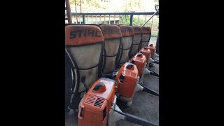 MOTORLU TIRPAN BUJİ KABLOSU DEĞİŞİMİ STIHL FR 450CHANGING TIME [upl. by Crompton]