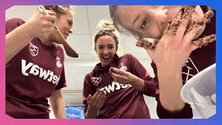 VLOG  Learn how to make West Ham’s no bake protein balls 🤤  Lisa Evans [upl. by Sil]