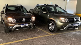 COMPARAÇÃO DUSTER 20 4WD 2016 x OROCH 16 4x2 DYNAMIC 2020 RENAULT [upl. by Dail]