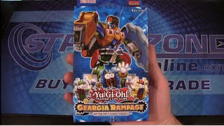 Yugioh Geargia Rampage Structure Deck Opening  Review [upl. by Selbbep]