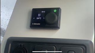 How to use a Webasto Diesel Heater SmartControl panel  Redline Campers [upl. by Edmond]