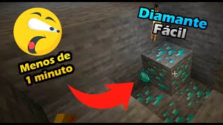 Tutorial Como Conseguir Diamantes Fácil en Minecraft 1165 en Español omaiga omaiga [upl. by Llewon334]