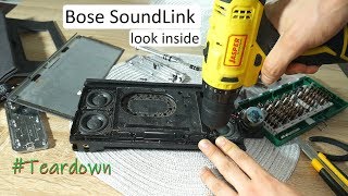 Look inside Bose SoundLink Bluetooth Speaker  Whats Inside [upl. by Nosreffej]