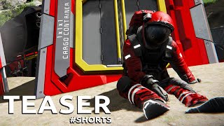 Rocket Malfunction Outtake In Space Engineers Shorts [upl. by Ydok]