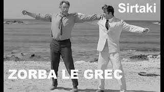 MusicCinema Zorba the Greek Sirtaki Zorba le Grec Αλέξης Ζορμπάς 1964 [upl. by Aciraa610]