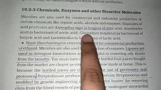 Microbes in human welfare  chemicals  enzymes and other bioactive molecules NEET prep in 2 months [upl. by Nylac]