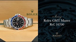 RoleX GMT Master Ref 16700  Unboxing [upl. by Sharp]