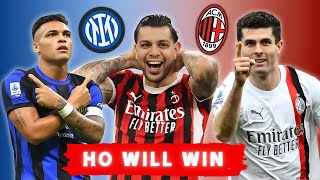 AC Milan vs Inter Milan SUPERCOPPA ITALIANA FINALS Showdown [upl. by Hanafee631]