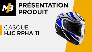 Casque HJC RPHA 11 avis en vidéo par Motoblouz [upl. by Nyllaf]