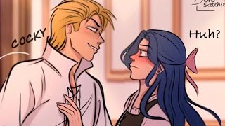 The First Night After The Kiss  Miraculous Ladybug Comic Dub [upl. by Eno]