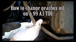 How to change your gearbox oil [upl. by Ahk]