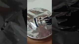 Silver foil ASMR Relaxing 😌 sounds [upl. by Dreyer721]