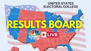 LIVE 2024 Election Results Board  Major Race Calls Senate Results Electrol Map LIVE  N18G [upl. by Tezil]