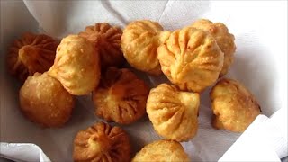 Talniche modak Maharashtrian Fried Modak  Ganapati special [upl. by Madeleine589]