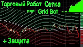 Торговый Робот сетка или grid bot [upl. by Seyah]