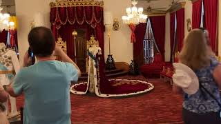 Throne room in Iolani Palace Hawaii [upl. by Cantlon]