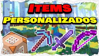 Como dar items Personalizados con un comando en Minecraft Bedrock 119 [upl. by Nigen]