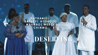 DESERVINGNathaniel Bassey featNtokozo Mbambo amp Mercy Chinwo hallelujahchallenge nathanielbassey [upl. by Valentino]